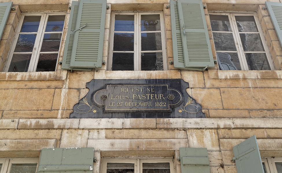 Bâtiment naissance Louis Pasteur
